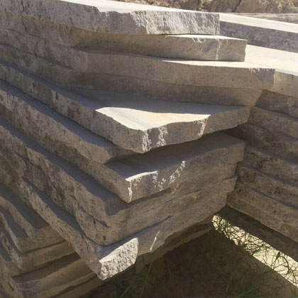 limestone slabs